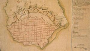 Plano antiguo de La Habana