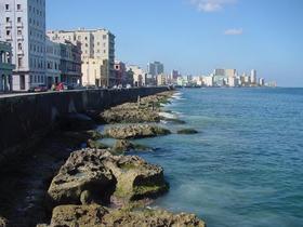 El malecón habanero