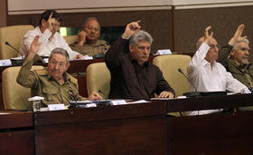 Sesión extraordinaria de la Asamblea Nacional del Poder Popular (parlamento cubano), en que se aprobó la nueva ley de inversión extranjera en la Isla