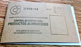 Libreta de control de abastecimiento, 2020