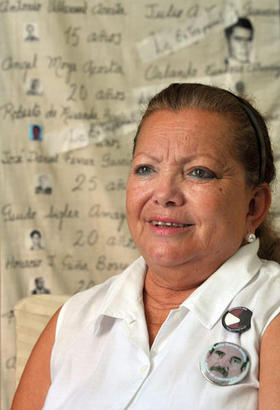 Laura Pollán en una foto de archivo. (EFE)