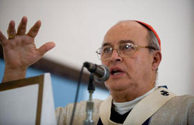 El cardenal Jaime Ortega