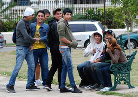 Jóvenes cubanos. Jóvenes cubanos