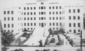 Edificio Dr. Ángel A. Aballí de la antigua Escuela de Medicina de la Universidad de La Habana