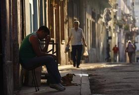 Habana Vieja, 17 de abril de 2009. (REUTERS)