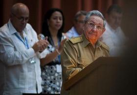 Raúl Castro en una sesión de la Asamblea Nacional, en esta foto de archivo