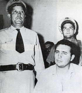 Fidel Castro durante el juicio por el asalto al cuartel Moncada