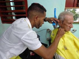 Barbero en La Habana