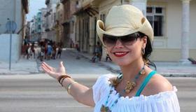 La cantante Olga Tañón en Cuba