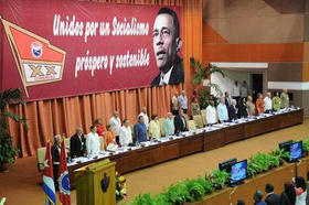Sesión final del XX Congreso de la Central de Trabajadores de Cuba (CTC)