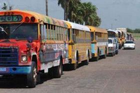 Caravana de Pastores por la Paz. (Foto tomada de Radio Habana Cuba.)