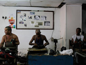 Trabajadores por cuenta propia en La Habana