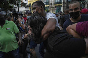 Violencia represiva en Cuba