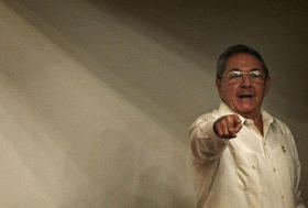 El gobernante cubano Raúl Castro