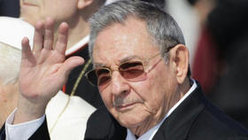 El gobernante cubano Raúl Castro en China