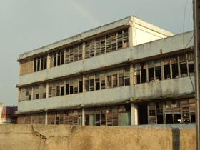 Escuela secundaria básica urbana Crucero Aurora. Foto: Sayli Navarro