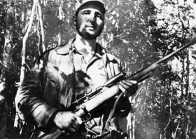 Foto de Fidel Castro en primera plana de The New York Times, el 24 de febrero de 1957