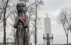 Monumento y Museo del Holodomor en Ucrania
