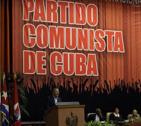 Reunión del Partido Comunista de Cuba