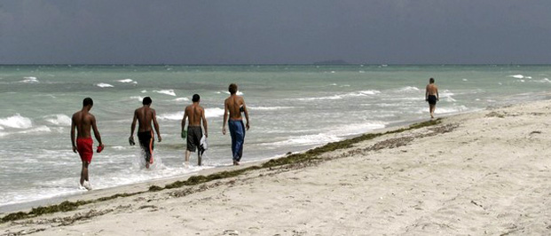Playa de Varadero, septiembre de 2008. (REUTERS)