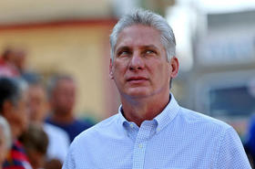 El actual gobernante de Cuba, Miguel Díaz-Canel
