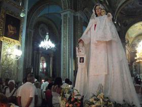 Virgen de la Merced, el 24 de septiembre de 2012. La Habana