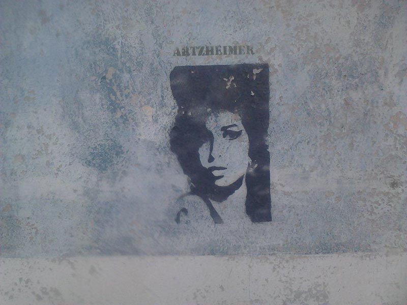 Playita 16, Amy, grafitti
