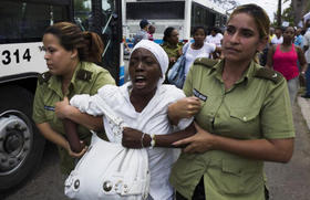 Represión contra las Damas de Blanco