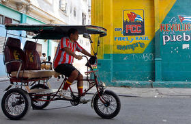 Cuba, escena cotidiana. Cuba, escena cotidiana