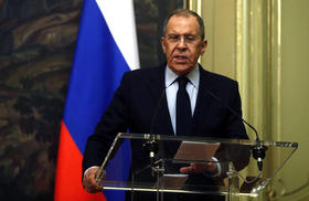 Foto de archivo del canciller de Rusia, Sergei Lavrov