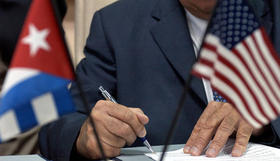 Las rondas migratorias programadas entre Cuba y Estados Unidos son de los pocos intercambios entre los dos países. Las rondas migratorias programadas entre Cuba y Estados Unidos son de los pocos intercambios entre los dos países