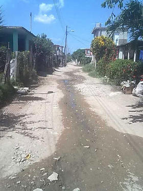 Reparto La Belén en Camagüey. (Fotografía tomada de Martínoticias.)