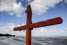 El Cayo de la Virgen, ubicado en Playa Morales, en el interior de la Bahía de Nipe. Foto: AIN/Juan Pablo Carreras
