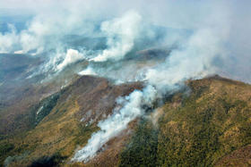 Incendio en Mayarí