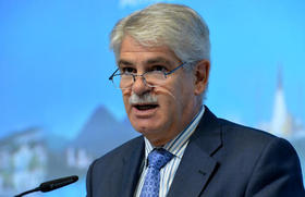 El ministro español de Exteriores, Alfonso Dastis