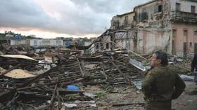 Daños causados por un tornado en La Habana