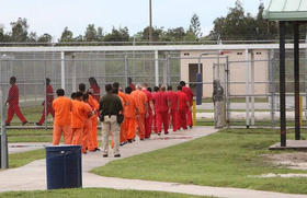 Centro de Detención de inmigrantes de Krome, Miami. Centro de Detención de inmigrantes de Krome, Miami