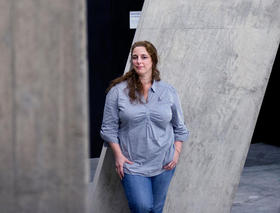 La artista plástica Tania Bruguera. La artista plástica Tania Bruguera