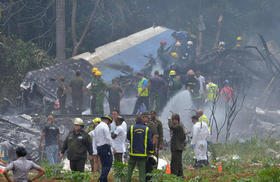 Accidente aéreo en Cuba