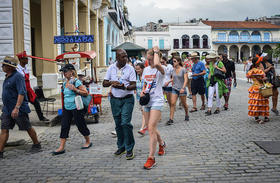 Turistas estadounidenses en Cuba