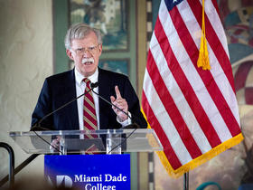 John Bolton en Miami