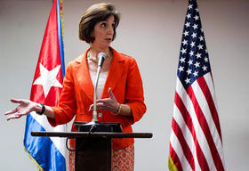 La subsecretaria de Estado para el Hemisferio Occidental, Roberta Jacobson