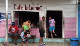 Sitio que brinda servicio de Internet en Cuba