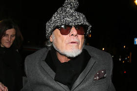 El excantante de pop británico Gary Glitter