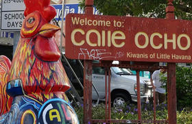 Calle Ocho, Miami. Calle Ocho, Miami