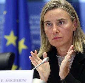 La alta representante de la Unión Europea (UE) para la Política Exterior, Federica Mogherini