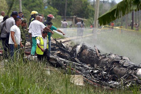 Accidente de aviación en Cuba