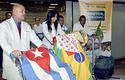 Médicos cubanos en Brasil en esta foto de archivo