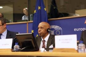 Guillermo Fariñas en el Parlamento Europeo
