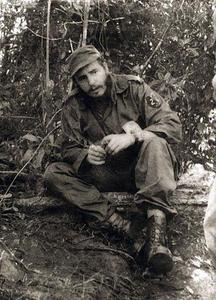 Fidel Castro en la Sierra Maestra en 1958
